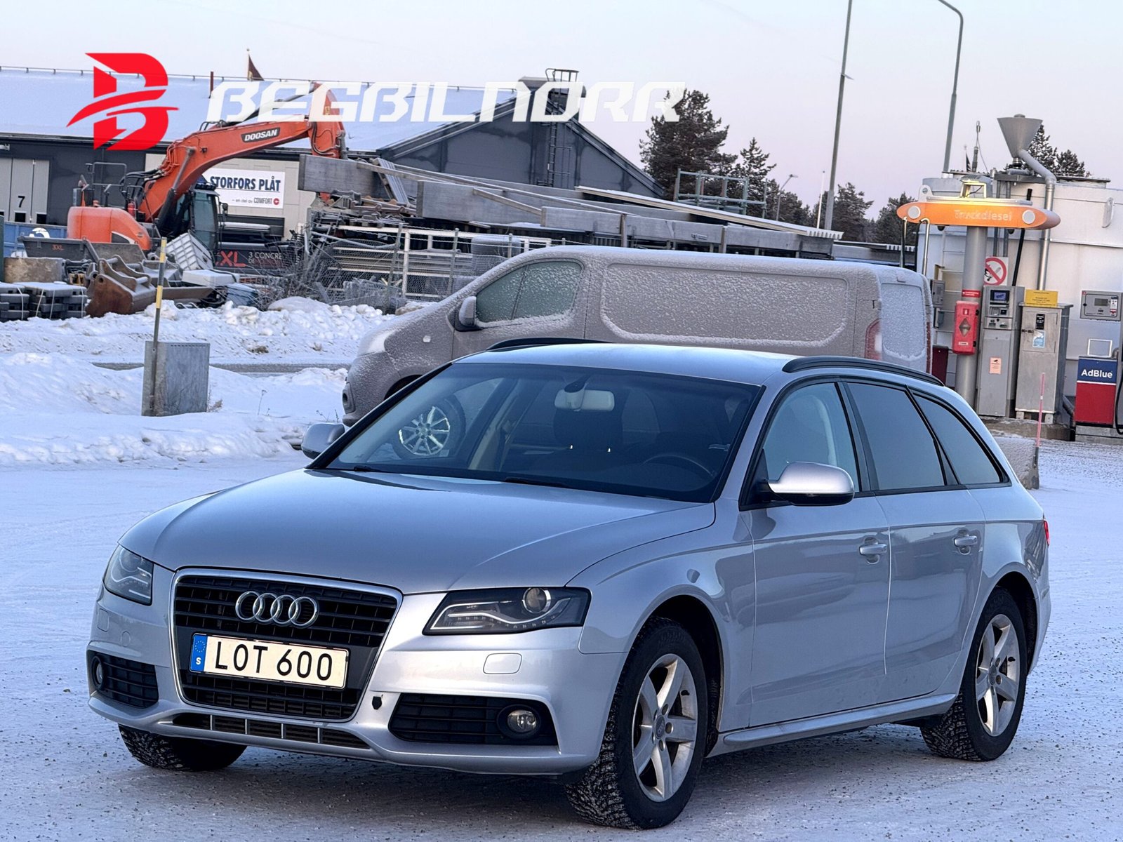 Begagnad Audi A4 Avant 2011 till salu Luleå - framsida exteriör