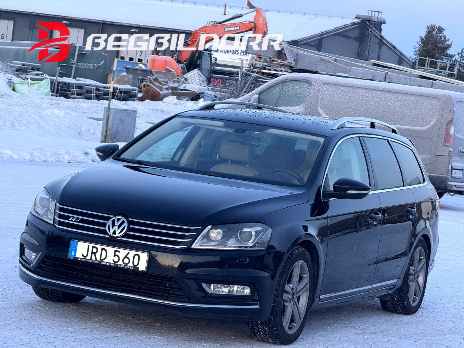 Begagnad Volkswagen Passat 2013 till salu Luleå - framsida exteriör