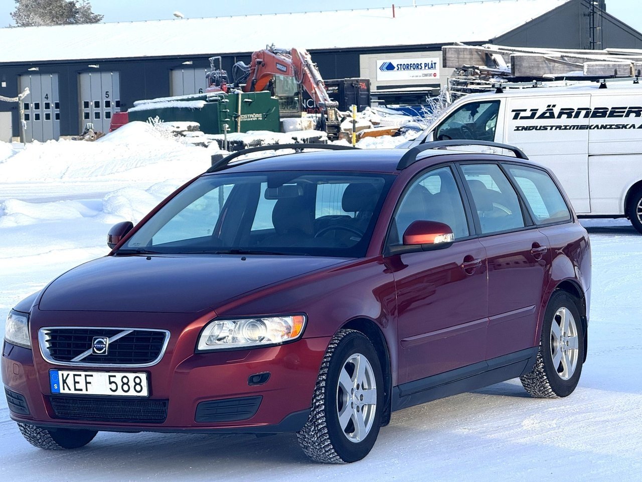 Begagnad Volvo V50 2010 till salu Luleå - framsida